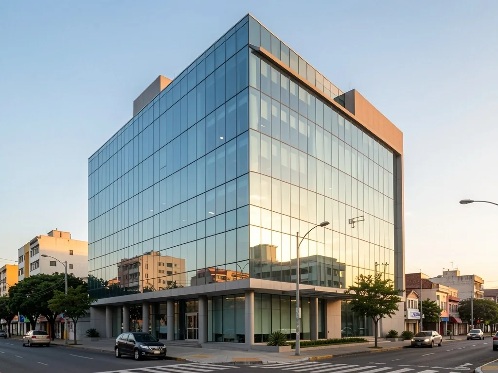 Edificio de oficinas modernas en Bucaramanga